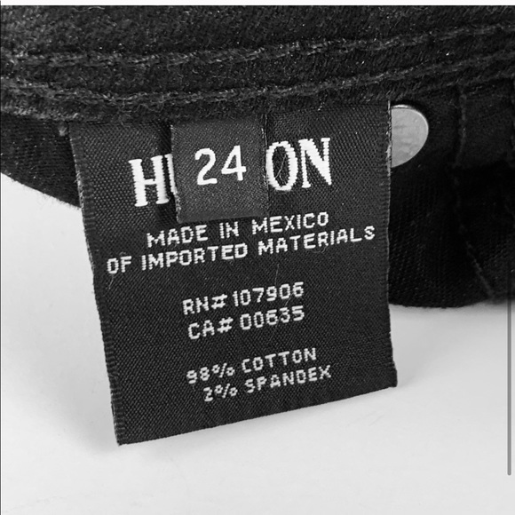 Hudson • Black Skinny Jeans - Picture 6 of 7